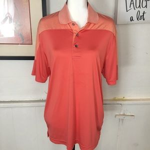 Men’s PGA Tour Golf Orange Polo